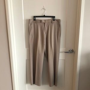 Kenneth Cole Reaction mens dress pants. Khaki color. 34x30.